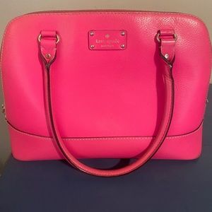 Bright Pink Kate Spade Purse (large)